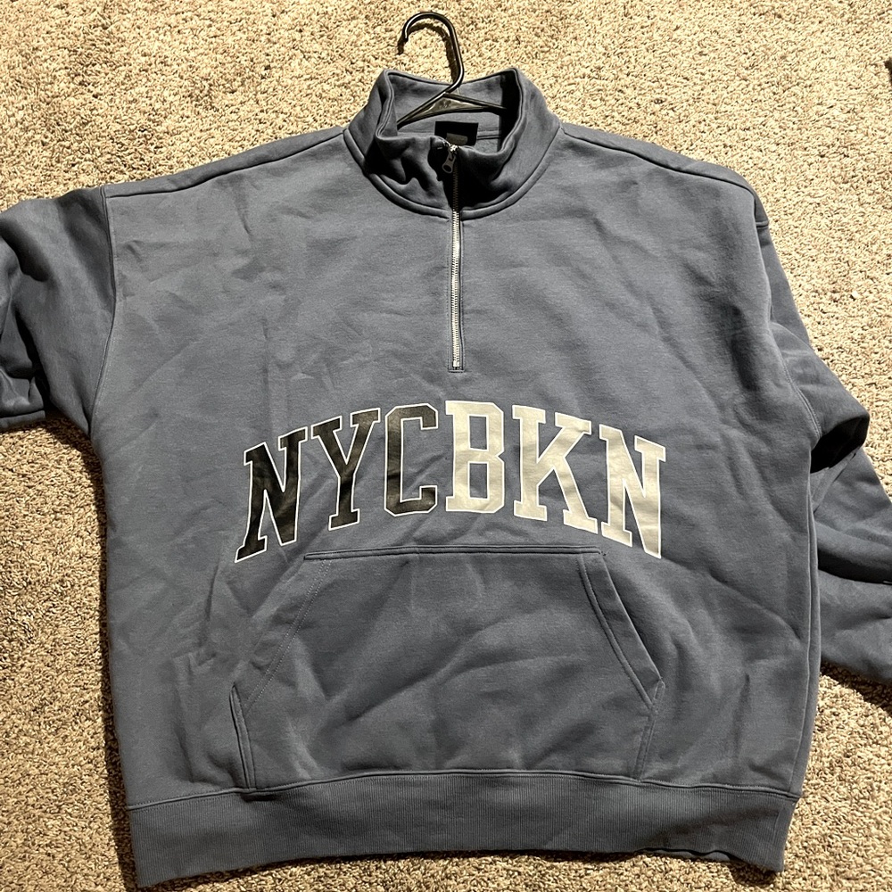 1/4 zip up hoodie